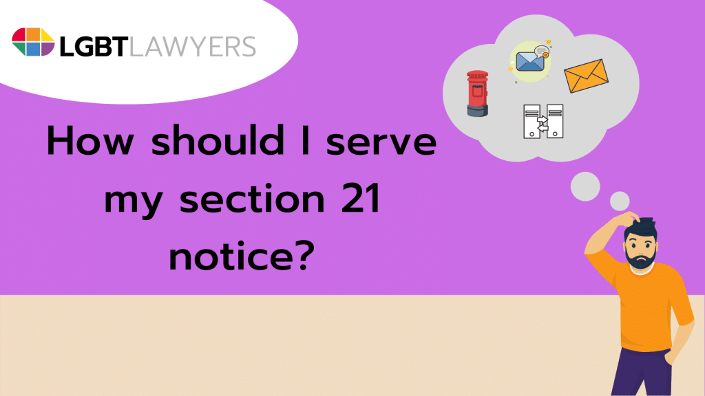 How should I serve my notice